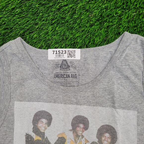 The-Jackson 5 Tank-Top Large 22x28 Gray Michael-Jackson - Picture 10 of 14